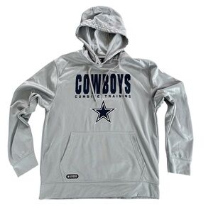 NFL New Era Dallas Cowboys Combine Training Gray Hoodie Sweatshirt
